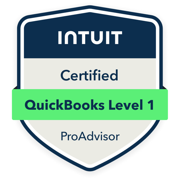 QuickBooks Online Certification Level 1